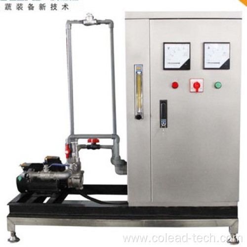 Ozone sterilization machine for food processing line